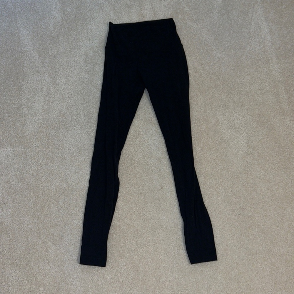Black lululemon align leggings 28